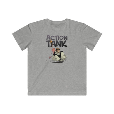 Action Tank - Sledding Design - Kids Fine Jersey Tee
